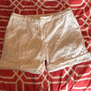 White Liz Claiborne shorts
